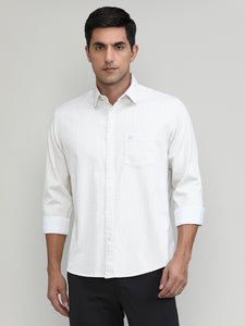 Fawn Slim Fit Premium Cotton Printed Shirt -SS25