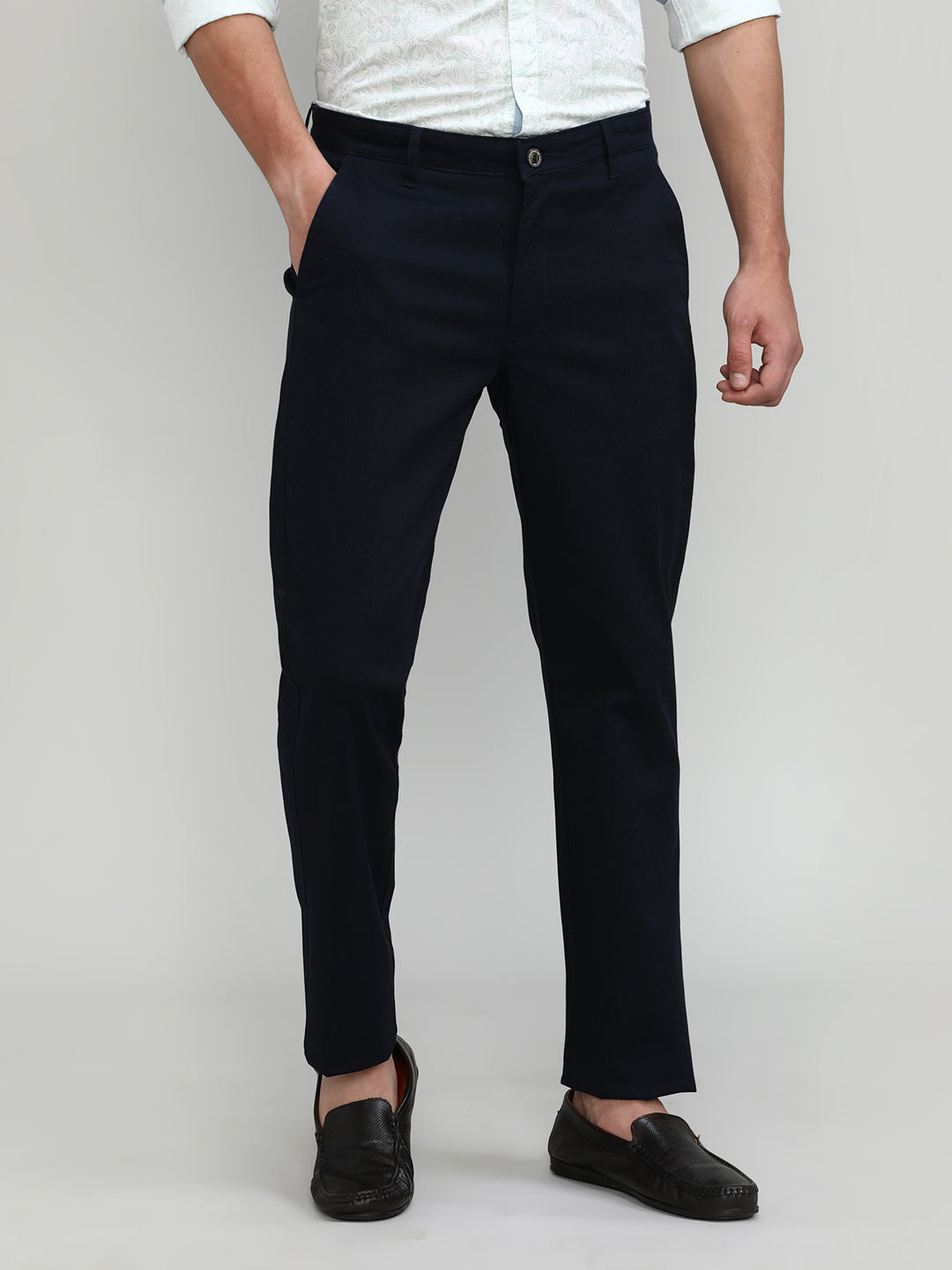 Royal Navy Cotton Trousers Slim Tapered Fit
