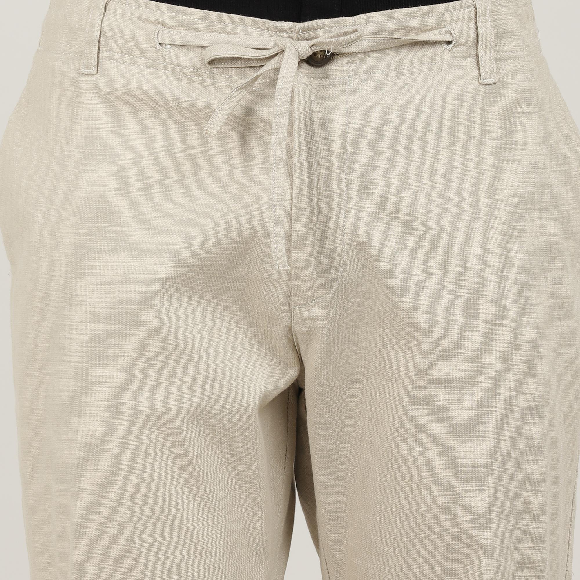 Sand Travel Trouser with Adjustable Drawstring Waist