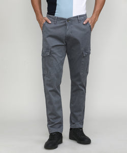 Cement Shade Cargo Pants