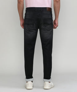 Black Stone Slim Tapered Stretch Denim