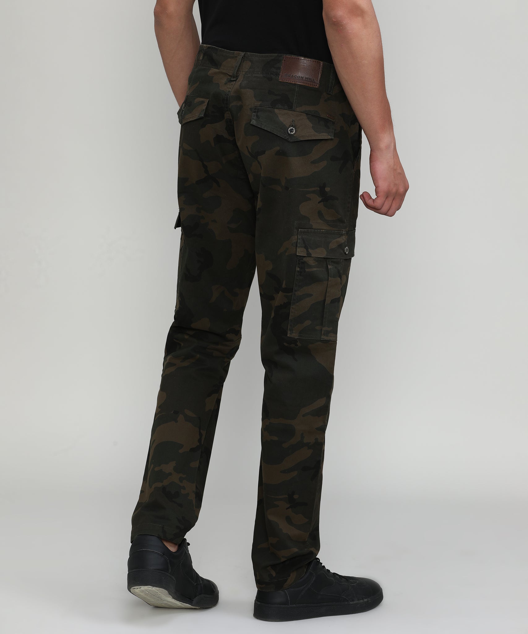 Camouflage Green Cargo Pants