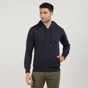 Navy, Fleece Full-Zip Hoodie