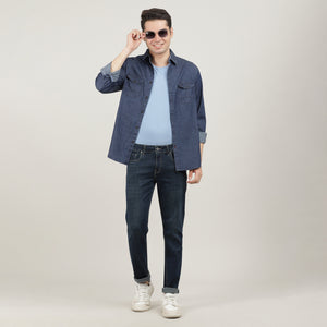 Denimax Full Sleeves Shirt With Double Pocket