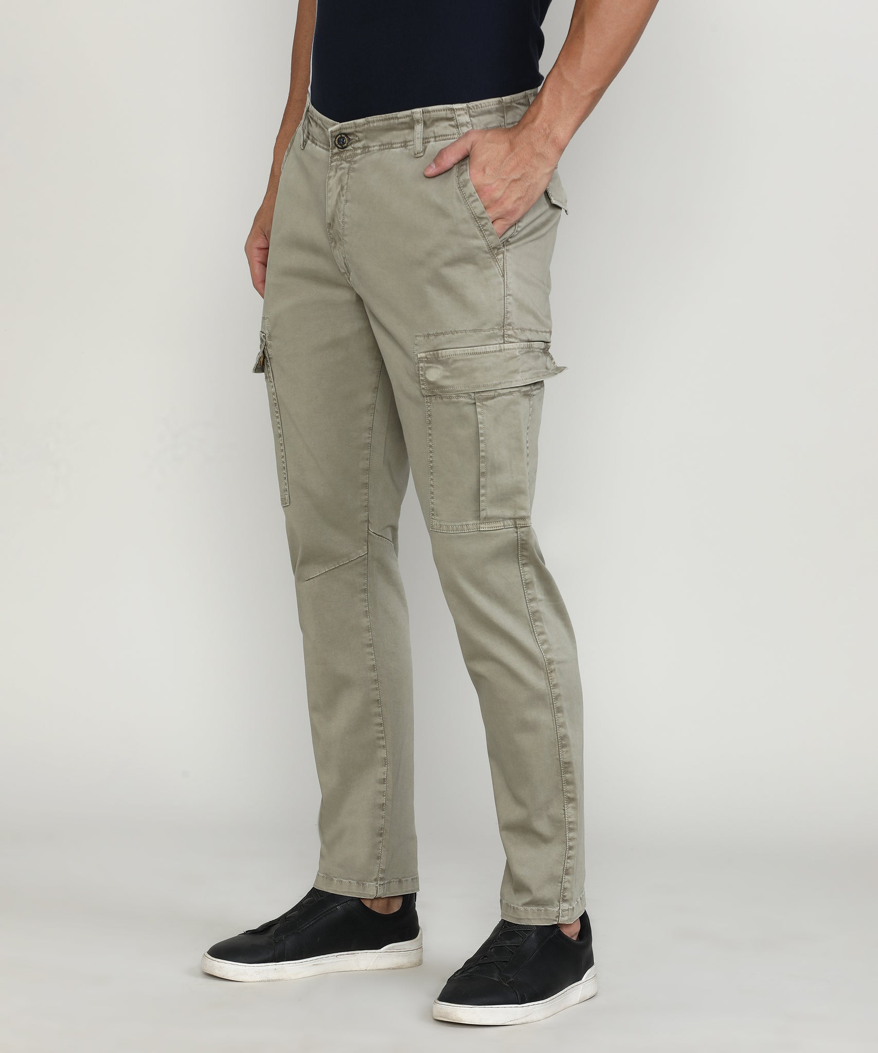 Khaki Cargo Pants