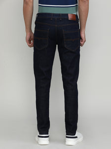 Raw Blue Ankle Length Stretch Denim