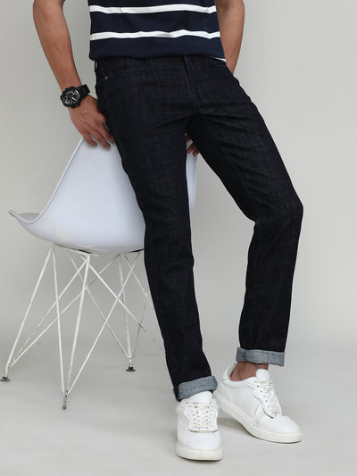 Raw Blue Slim Tapered Stretch Denim