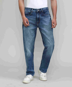 Frozone Blue Slim Straight Stretch Denim