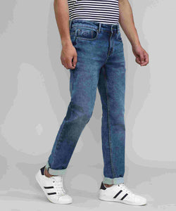 Frozone Blue Slim Tapered Stretch Denim