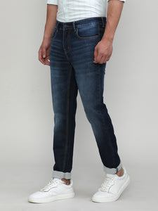 Deep Atlantic Slim Tapered Stretch Denim