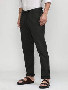 Deep Forest Cotton Travel Trousers Regular Fit