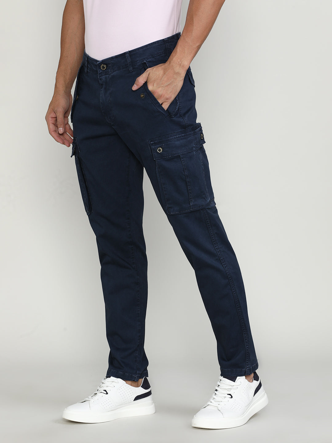 Eclipse Blue Cargo Pants