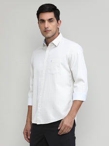 Fawn Slim Fit Premium Cotton Printed Shirt -SS25