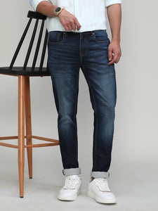 Deep Atlantic Slim Tapered Stretch Denim