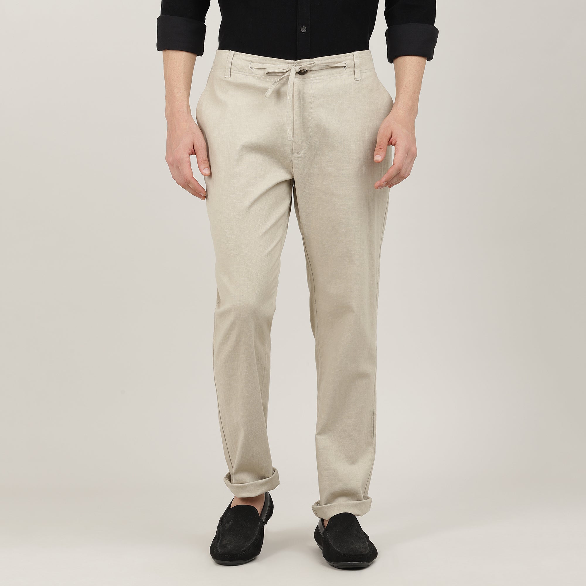 Sand Travel Trouser with Adjustable Drawstring Waist