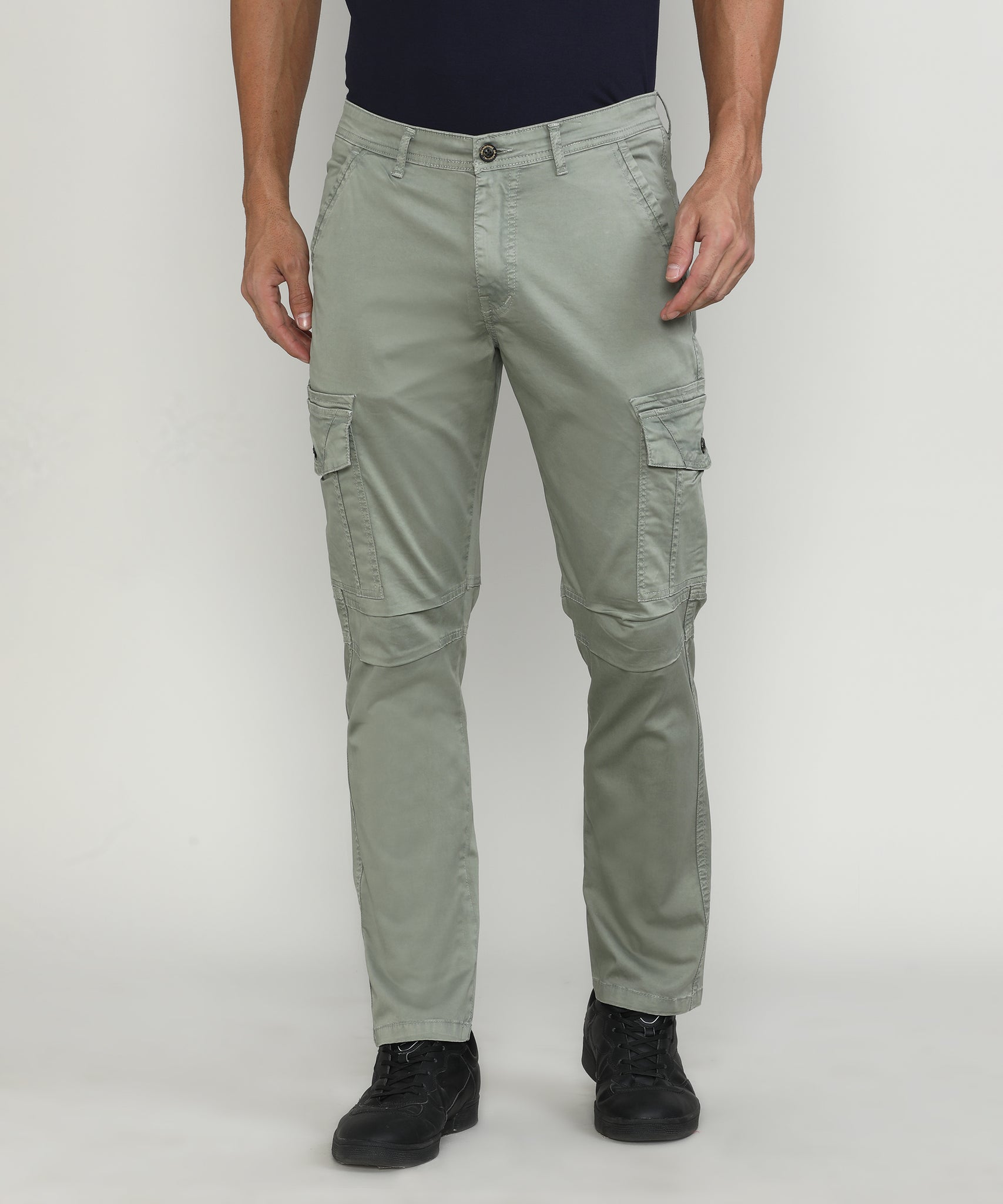 Pistachio Shade Cargo Pants