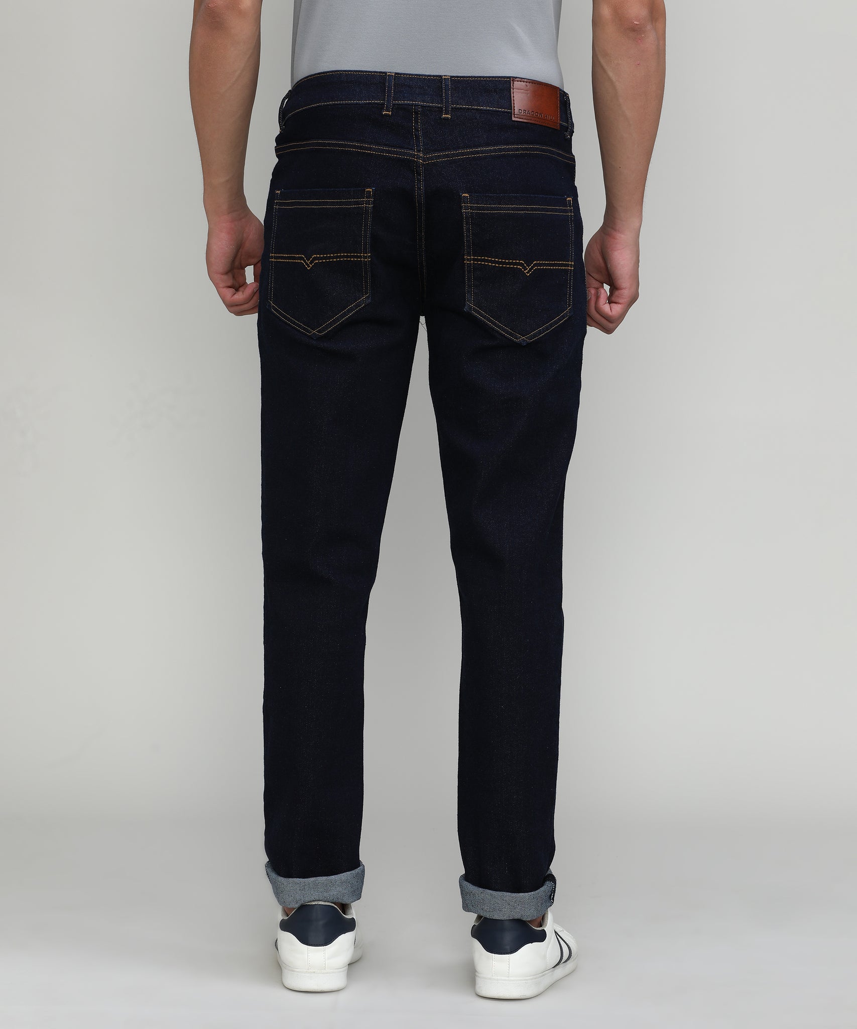 True Blue Ankle Length Stretch Denim