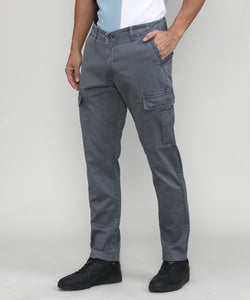 Cement Shade Cargo Pants