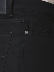 Black Slim Fit Cotton Stretch Jeans